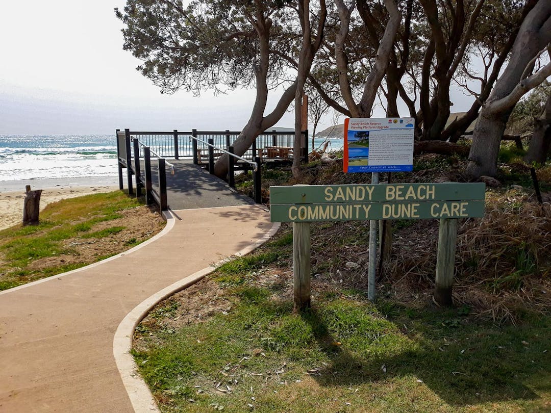 sandy beach reserve
