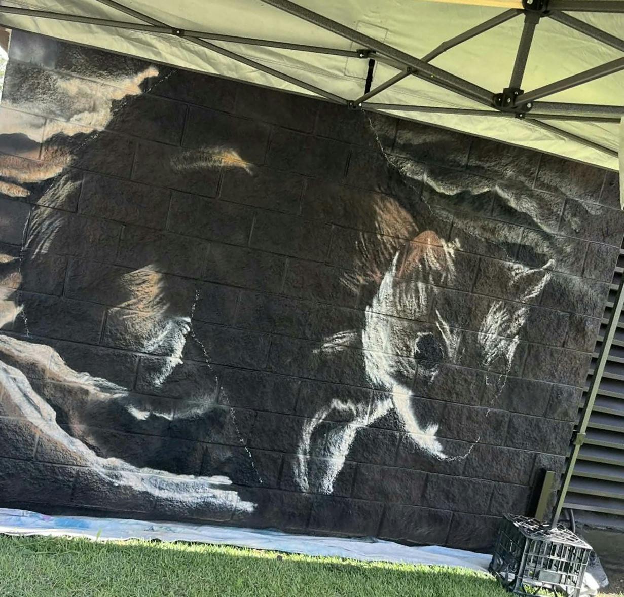 Progress photo - Quoll