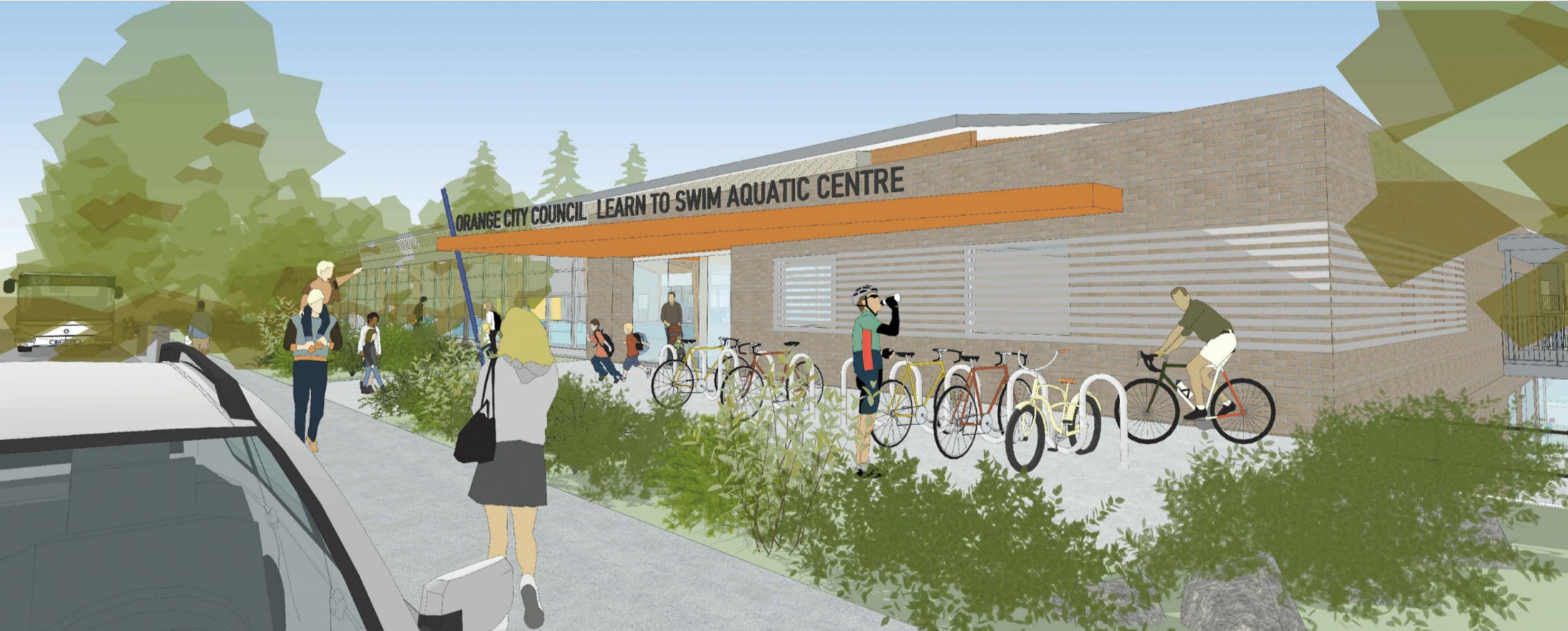 Warrendine Street entrance (Concept design)