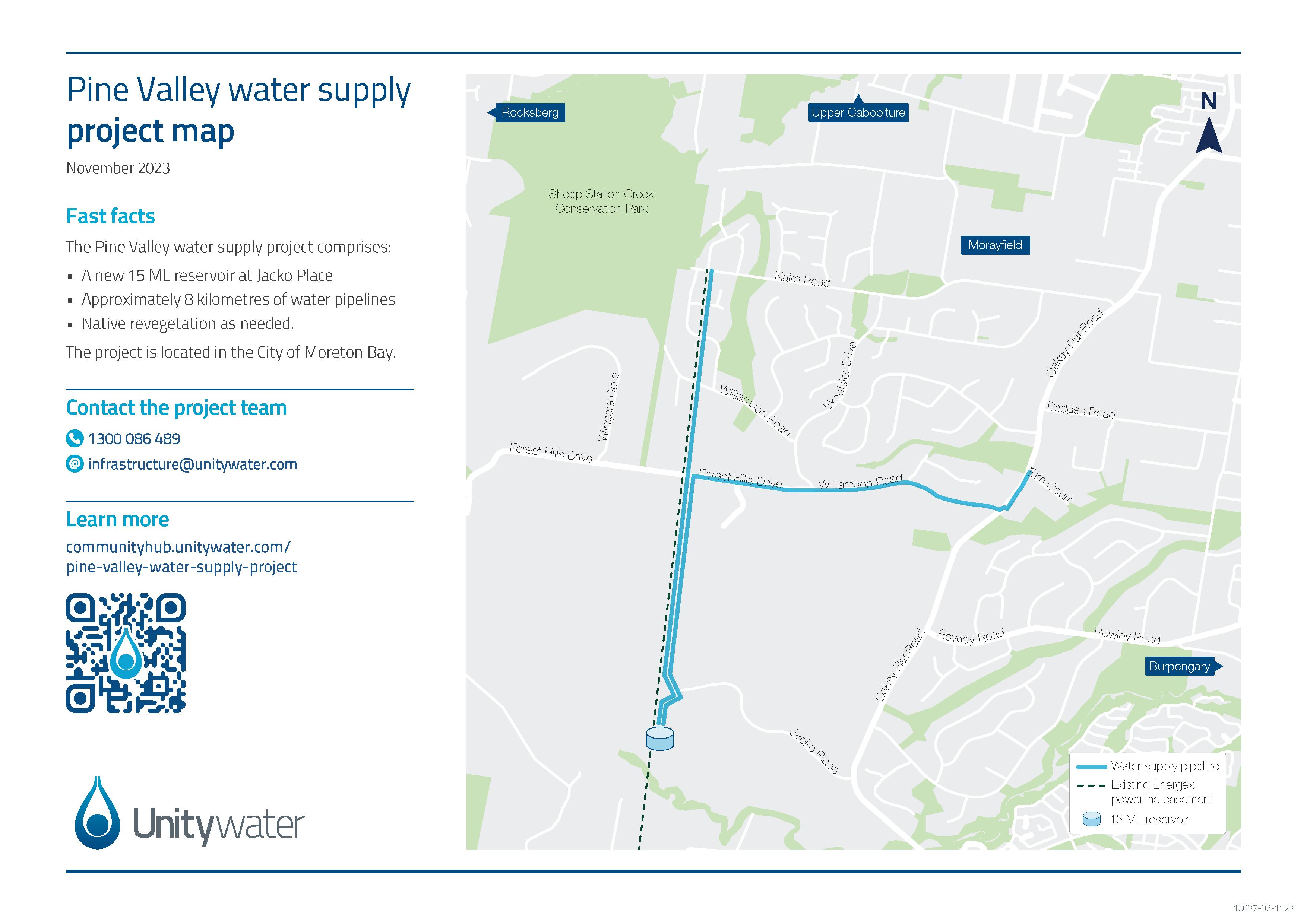 Project map | Pine Valley Water Supply Project | Community Hub