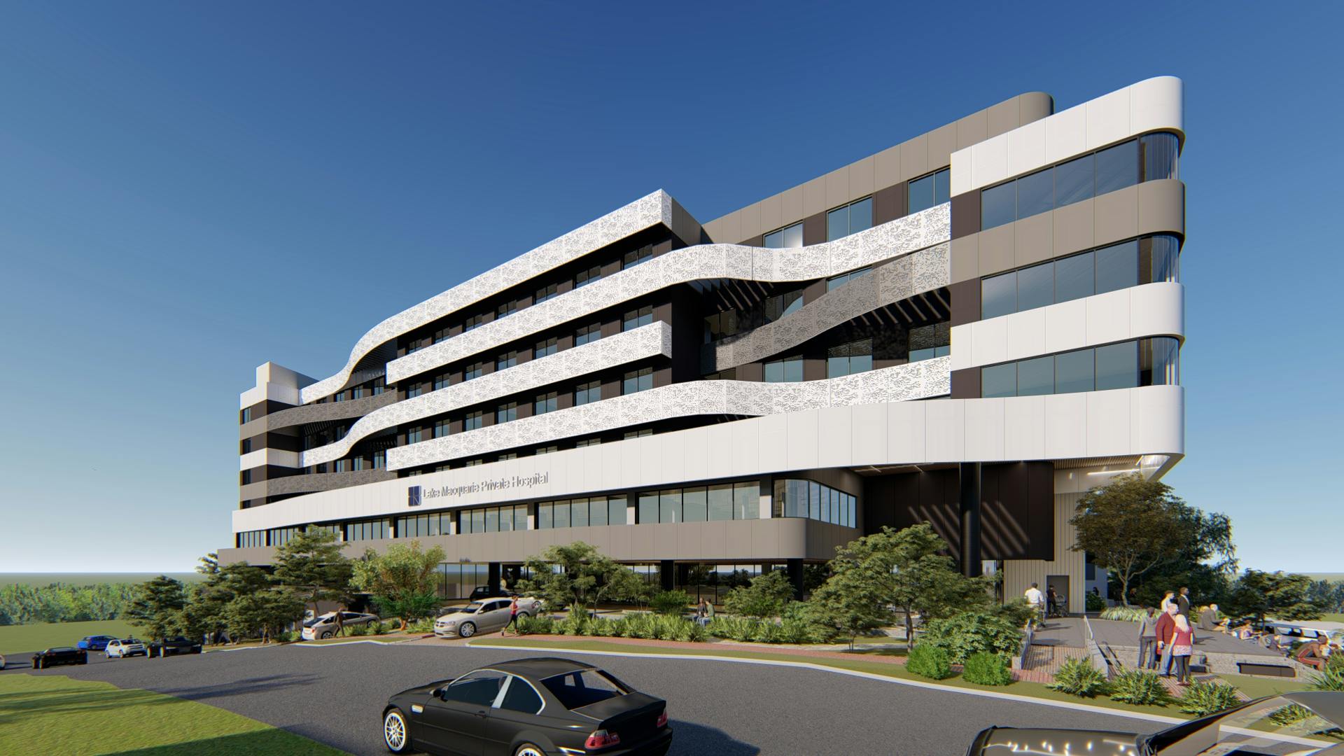 Artist impression of the new Lake Macquarie Private Hospital building (2).jpg