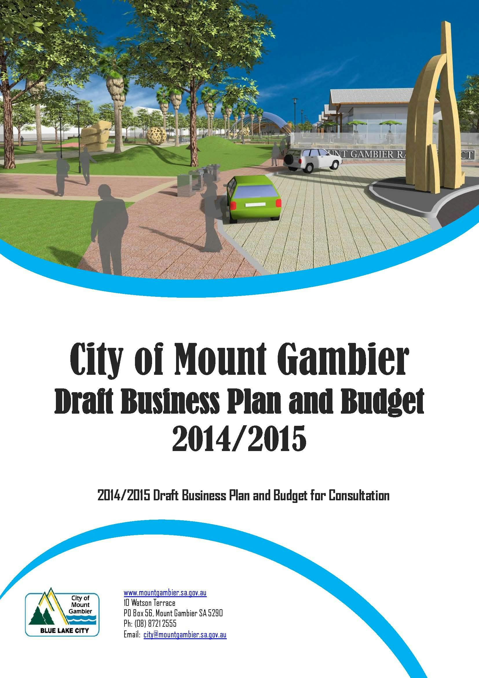 2014/15 Draft Business Plan And Budget