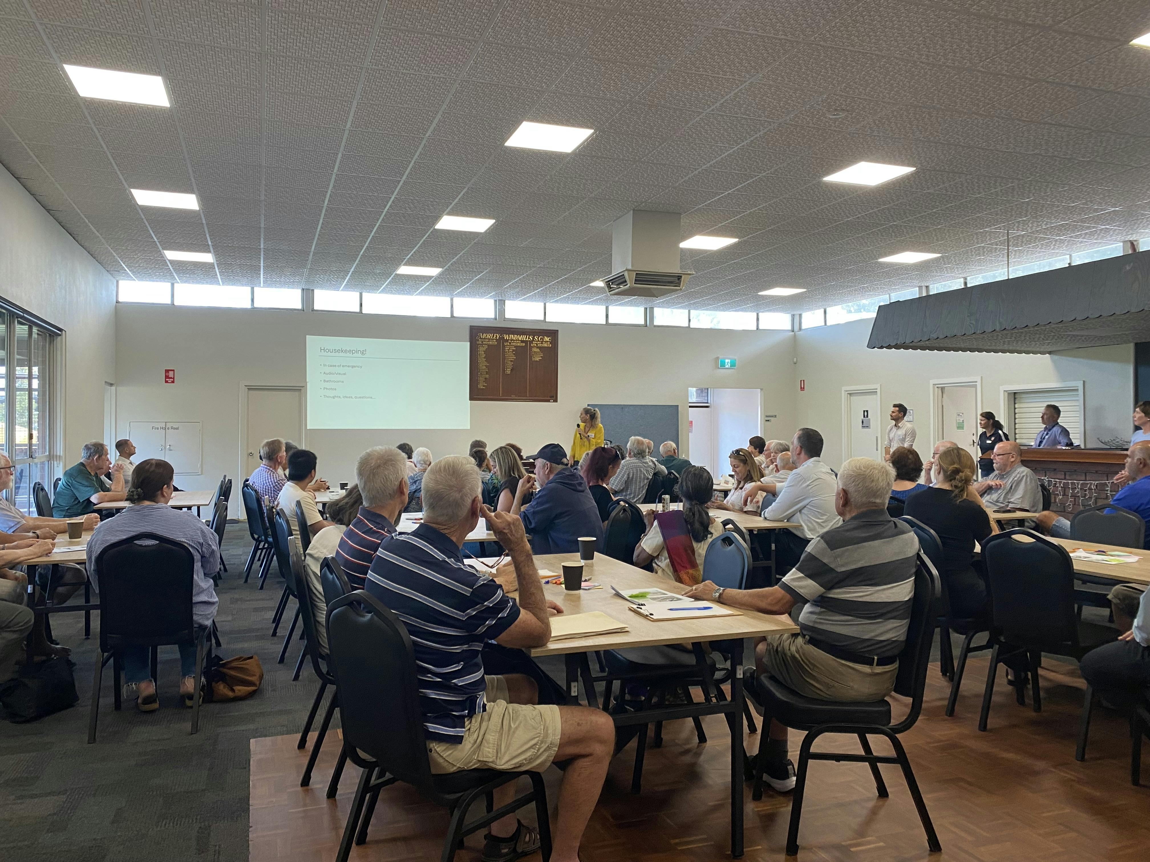 Tuesday evening workshop