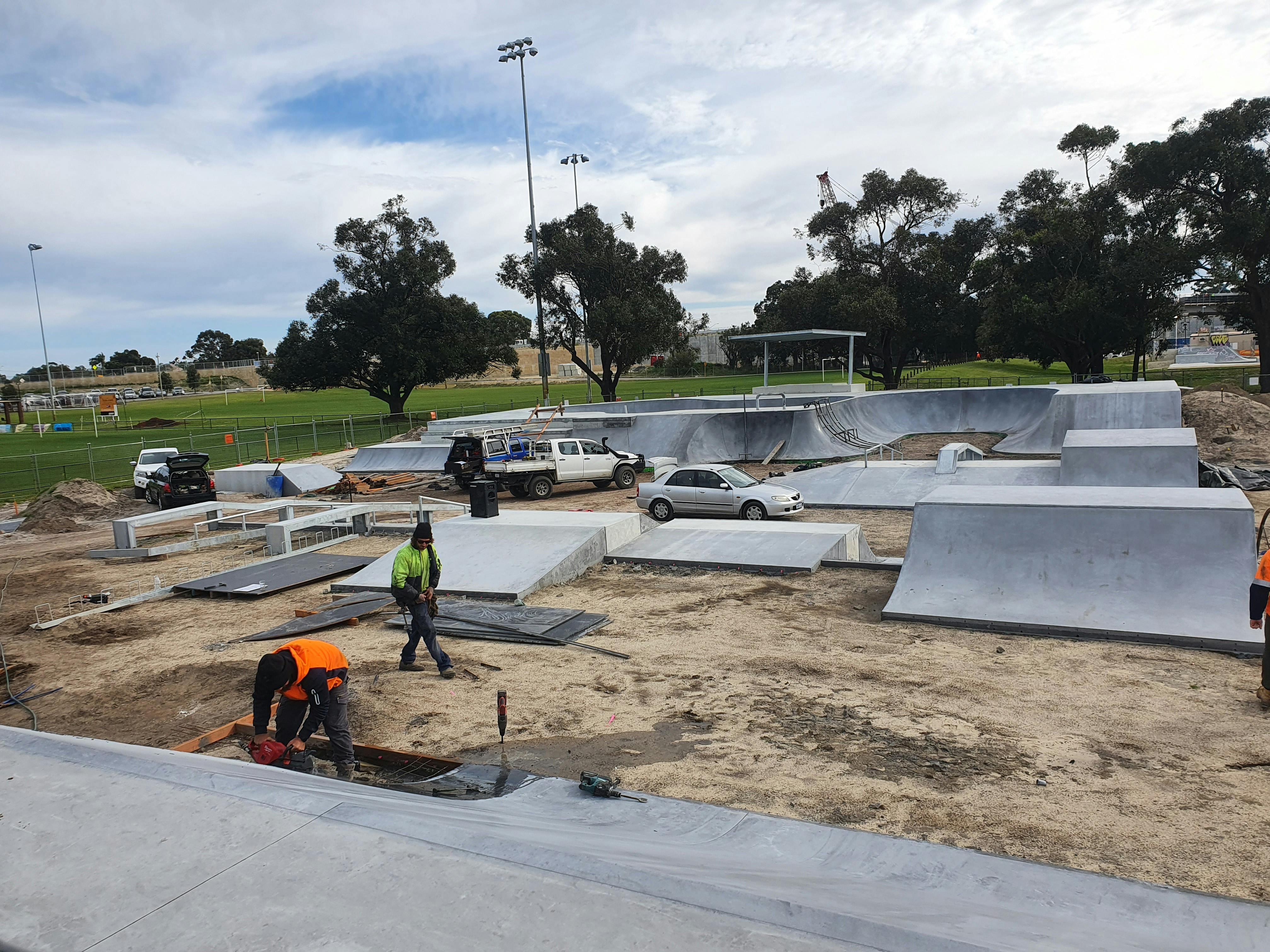 Skate Park Overview (north facing)