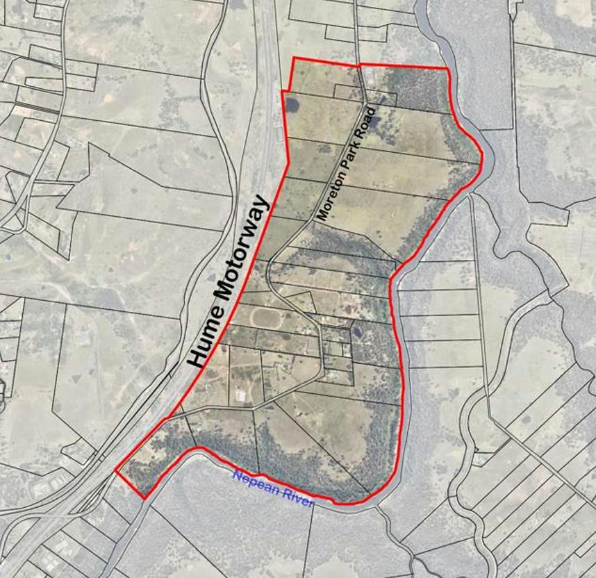 Moreton park Road Douglas Park planning proposal - Aerial .png