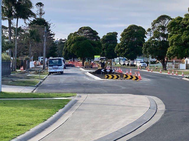 Myer Street - Works Commenced - 24 July 2024 