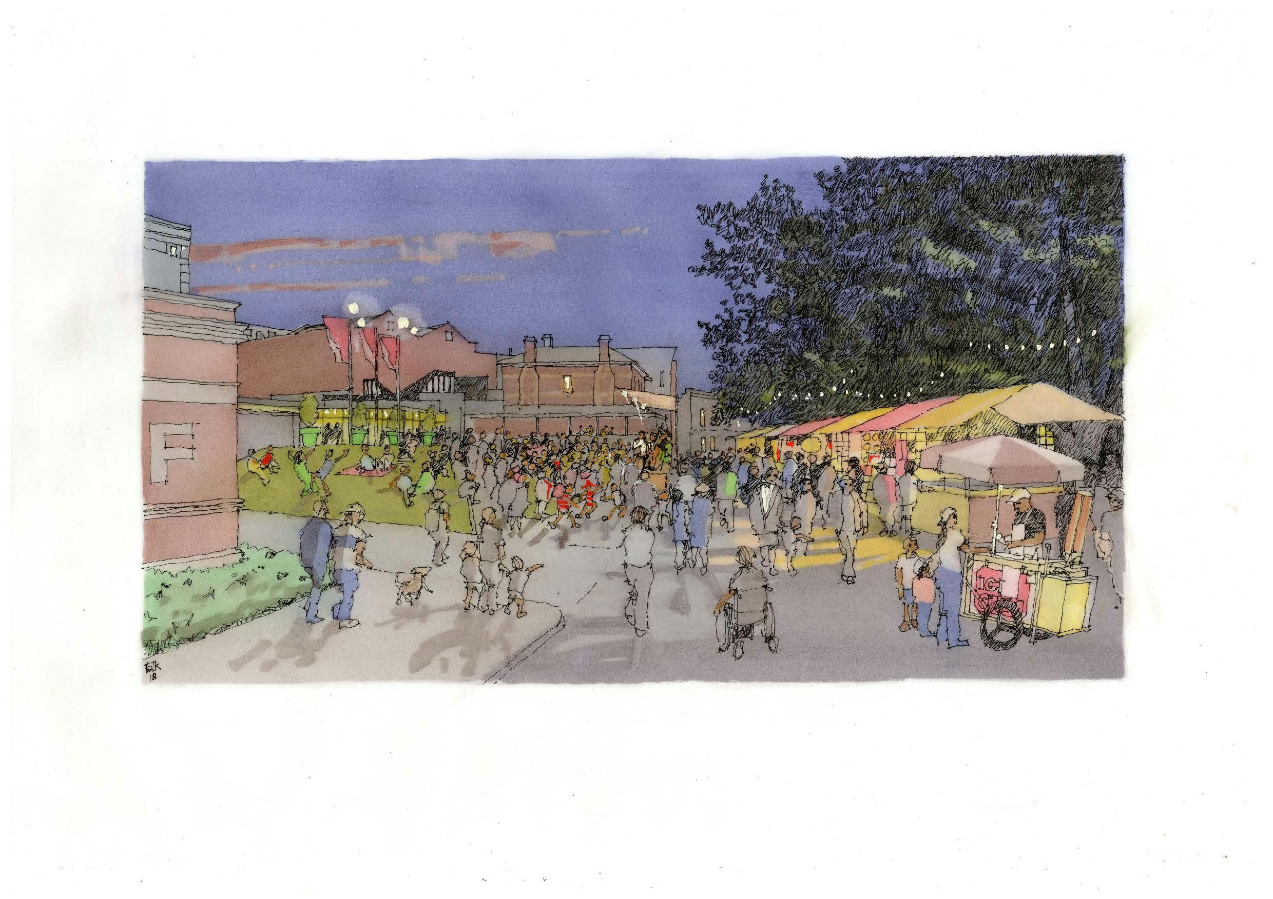Illustration_3_Camp_Street_during_an_event