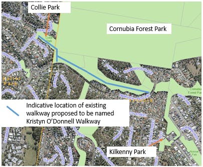 Collie Park and Cornubia Forest Park Walkway