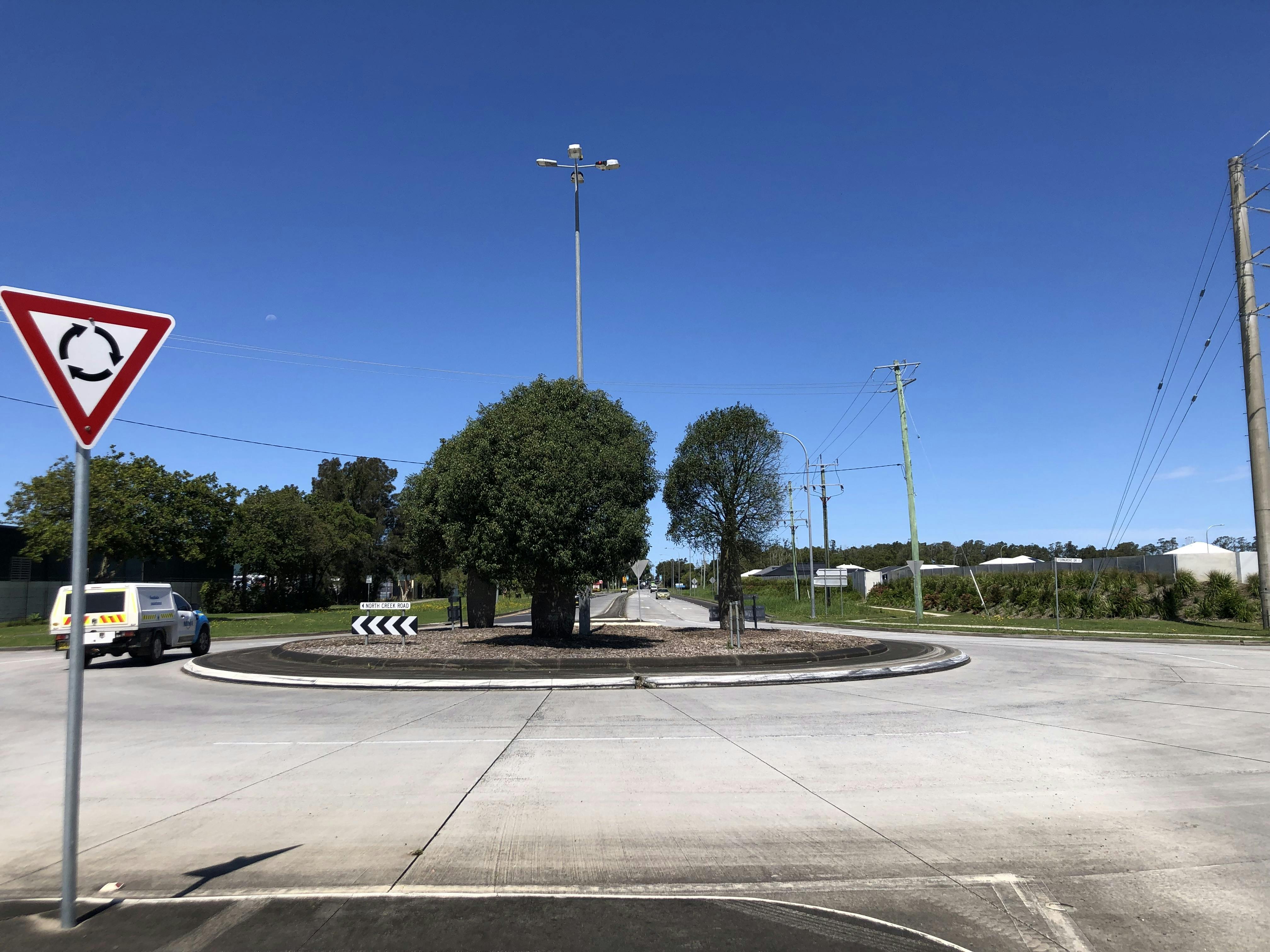 Tamarind Drive roundabout