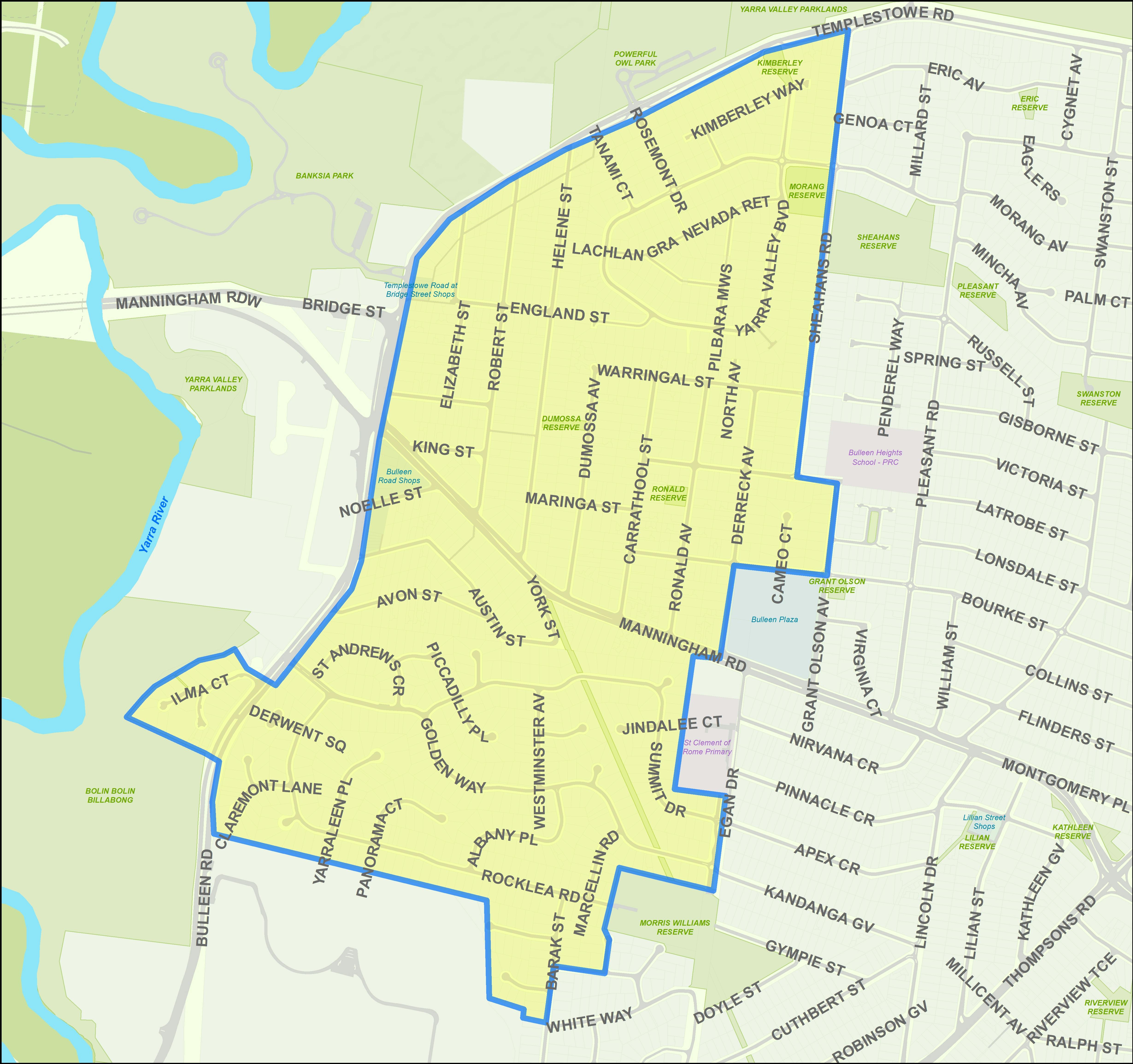 The area in Bulleen where parking restrictions are being considered.jpg