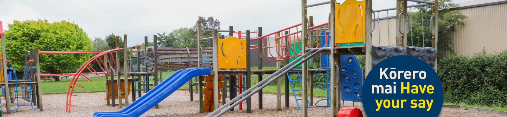 The playground equipment at Manawa Avenue due for an upgrade