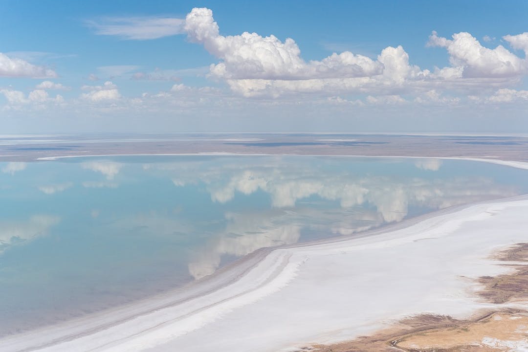 Lake Eyre Basin water landscape photograph