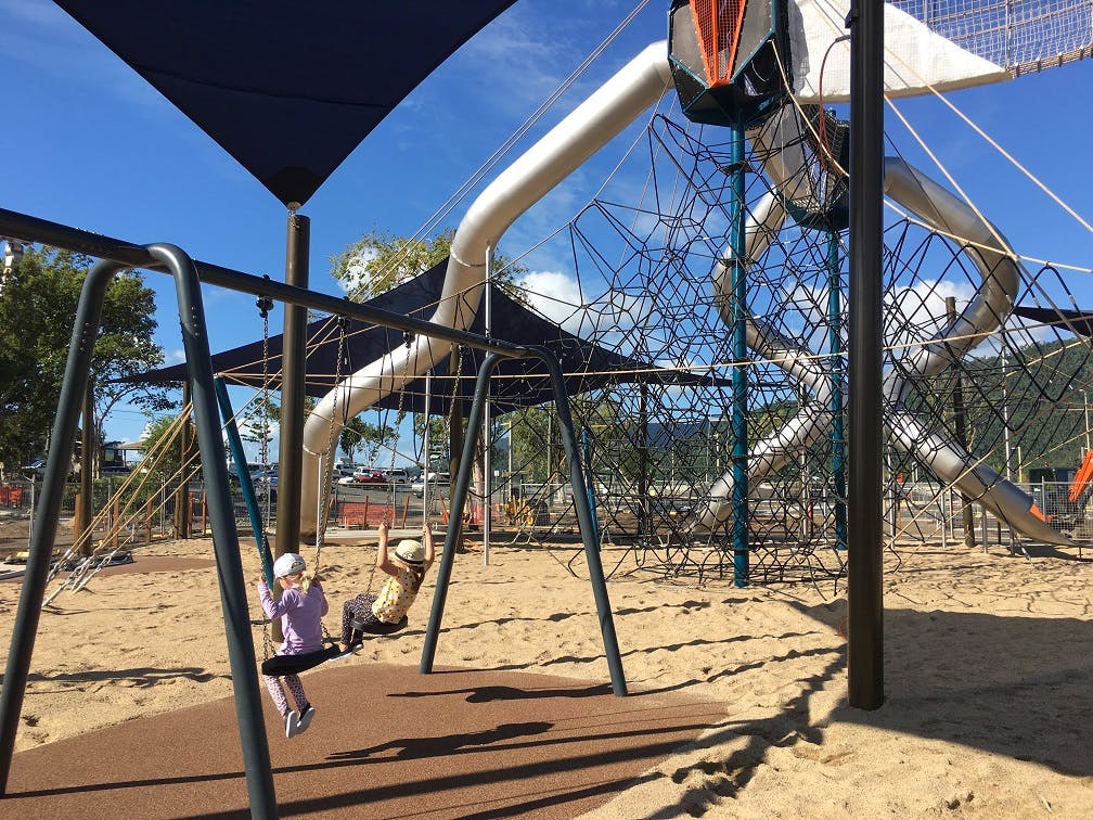 New playground - swingset