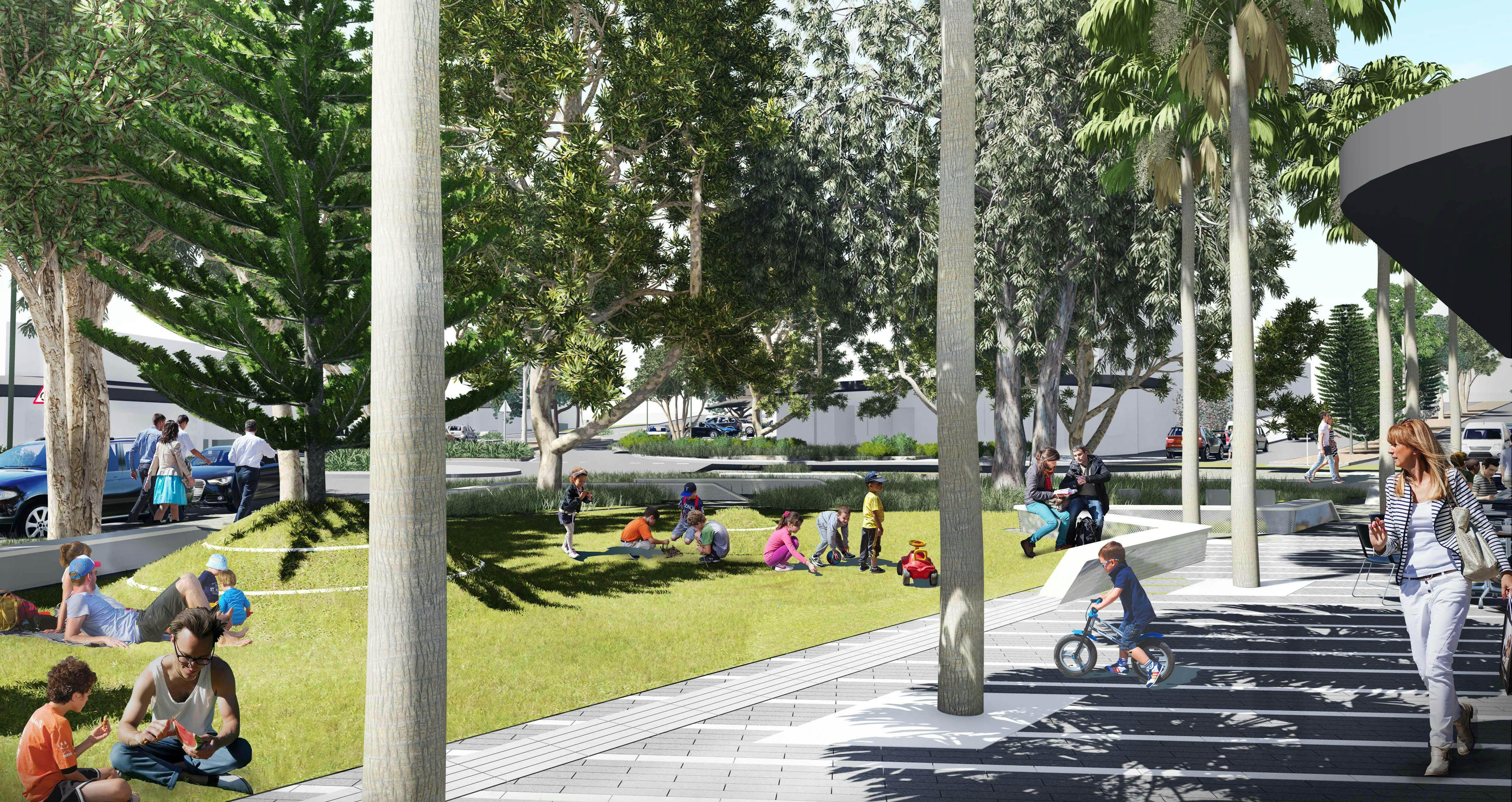 Retaining the mature trees