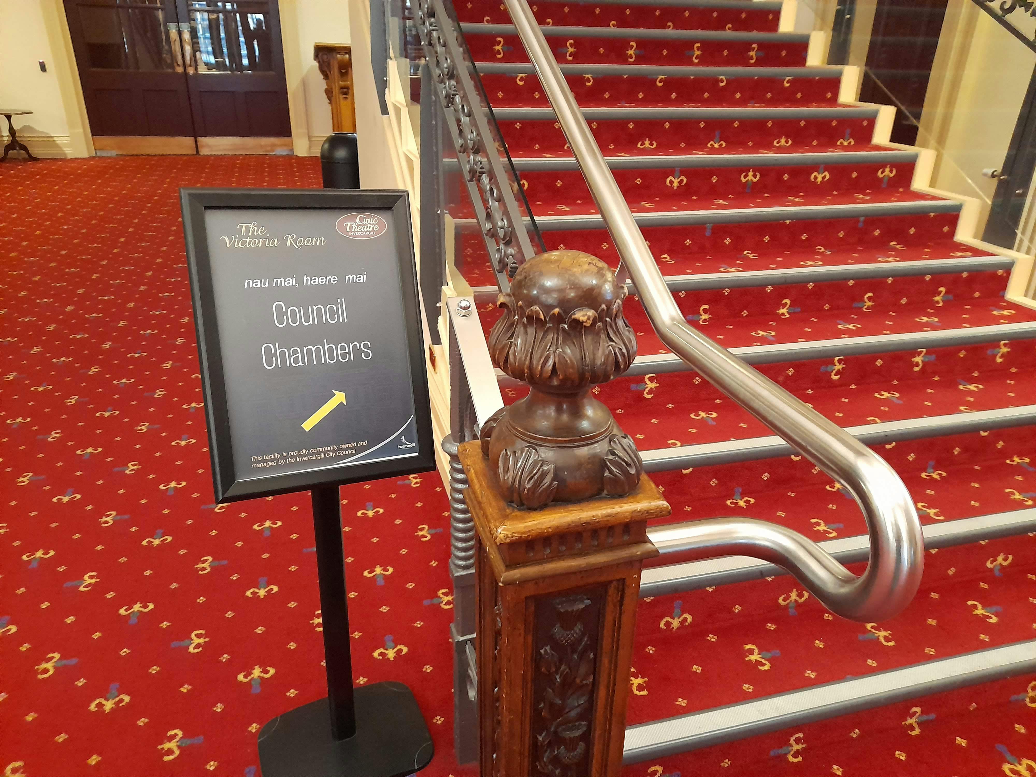 Civic Theatre Stairs