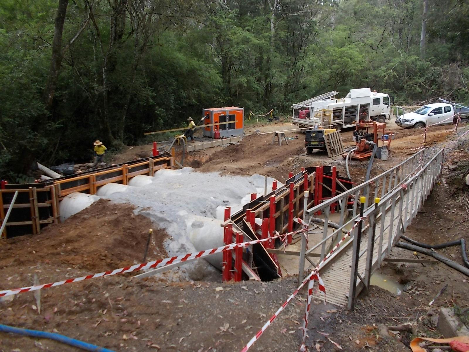 Feeneys Bridge - Construction