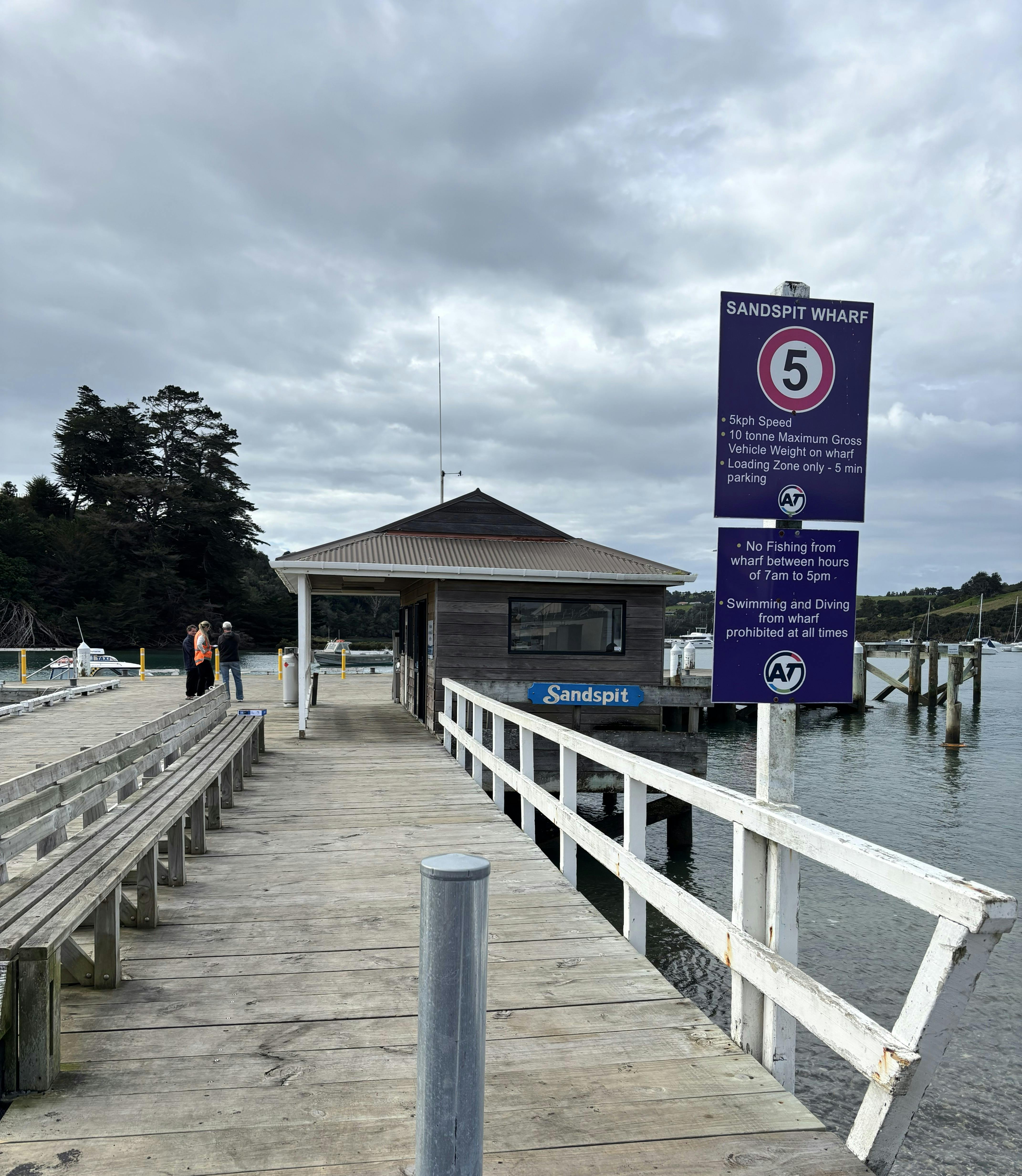 Sandspit Wharf 
