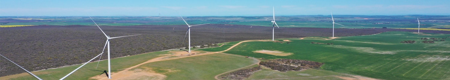 Warradage Wind Farm, image provided by Bright Energy Investements.