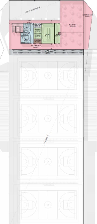 $35M Project Build Concept Plan (First Floor)