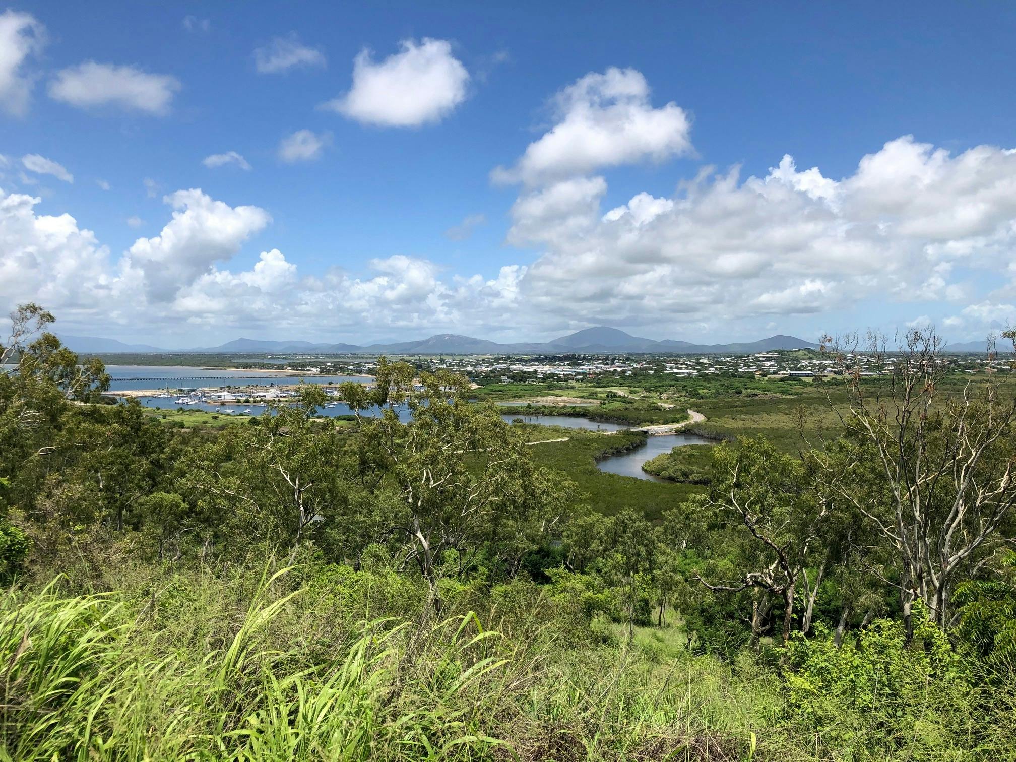 Flagstaff Hill - view of Bowen town.jpg