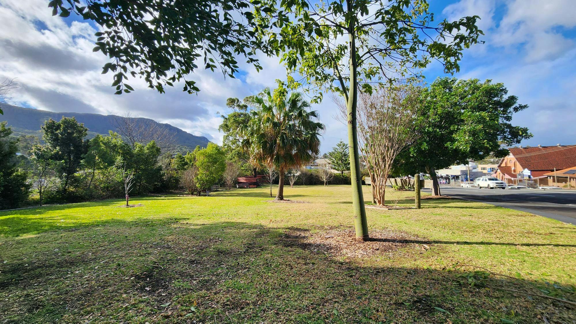 JW Jackson Park looking north-east
