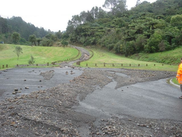 Waihi Beach Dam Secondary Spillway