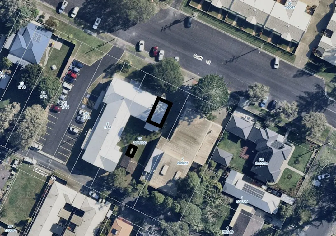 map showing area of Wigmore Hall to be leased.