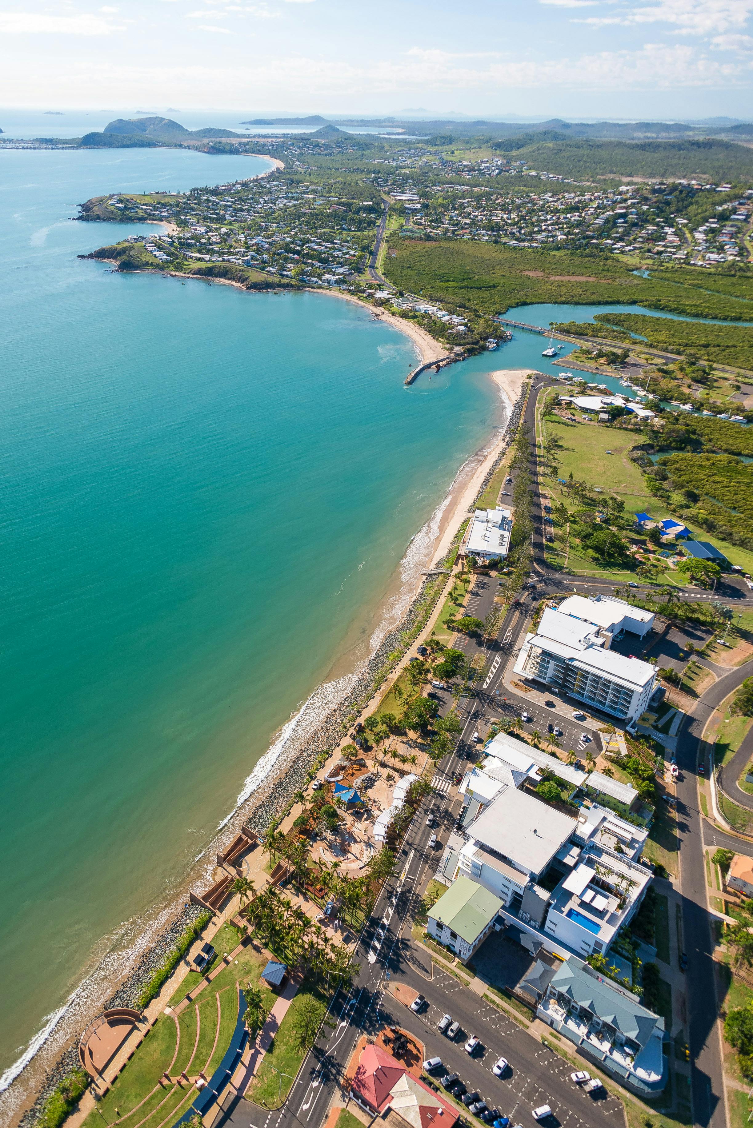 Yeppoon Aerial - south