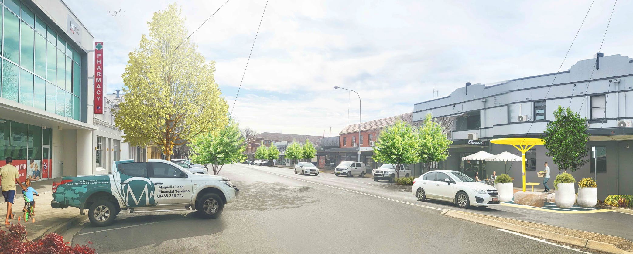 Lords Place south image southern view