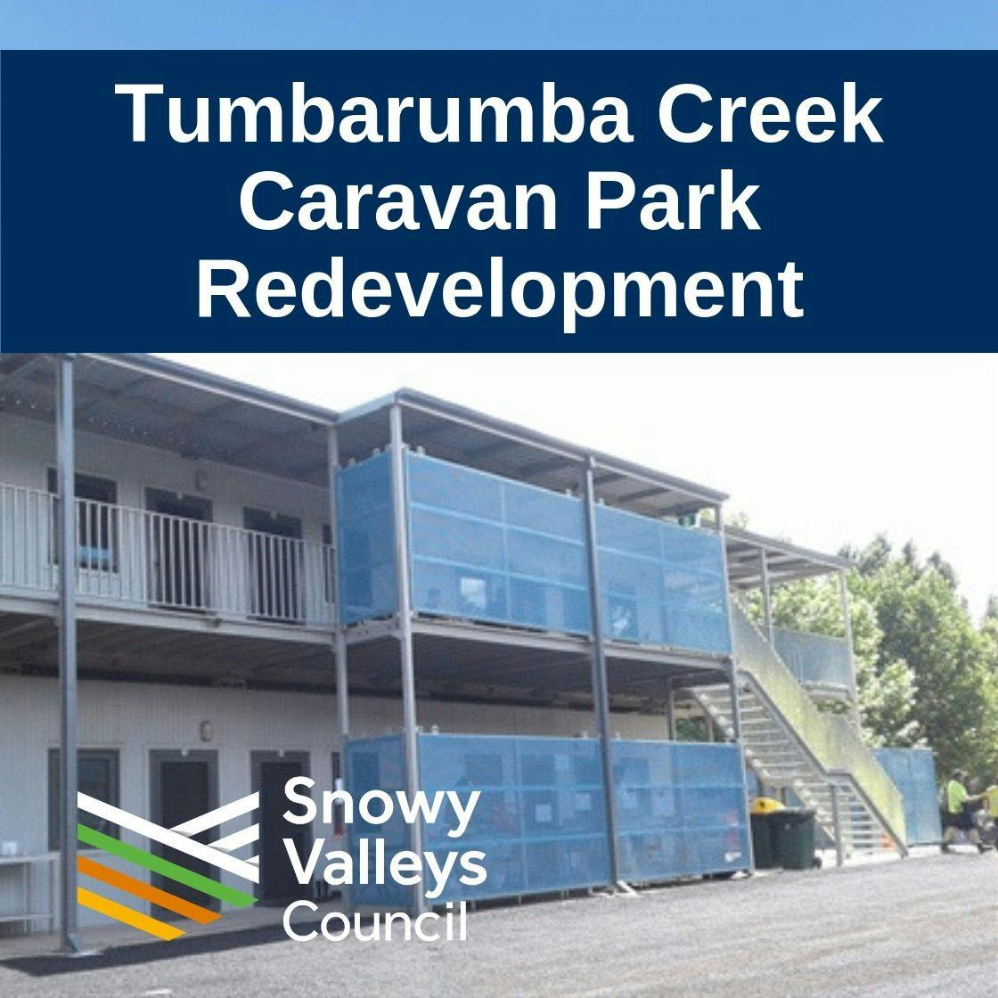 Tumbarumba Creek Caravan Park Redevelopment