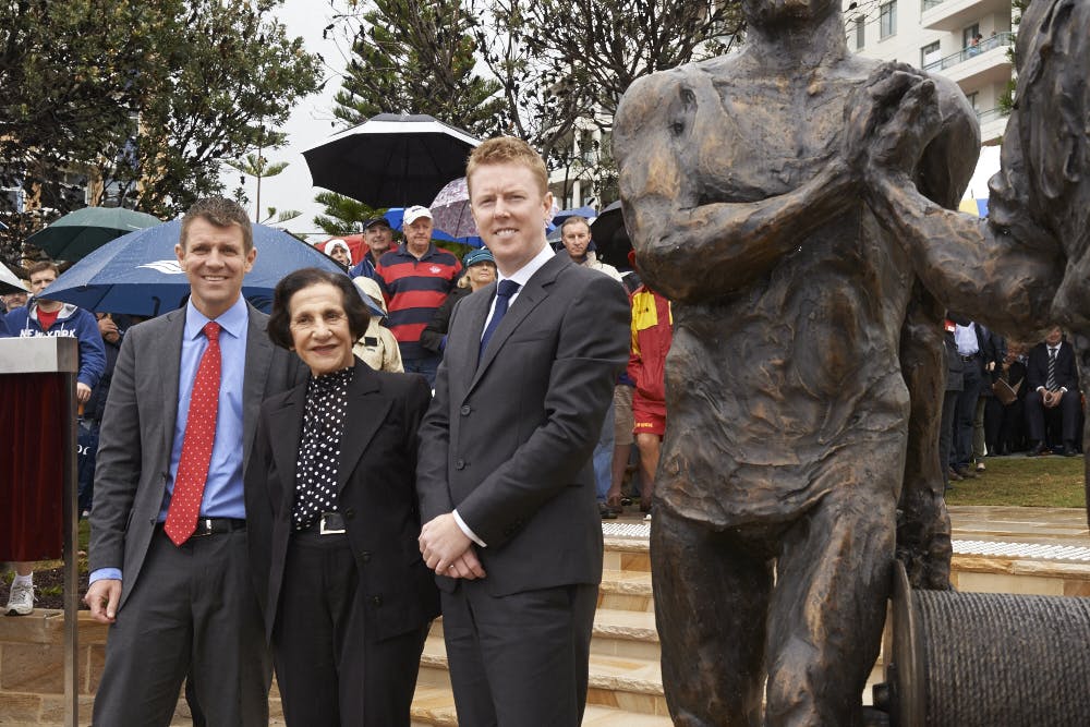 Fallen Lifesavers Memorial official opening 27 April 2014