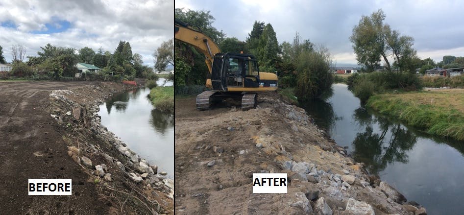 Taui Street Erosion Works