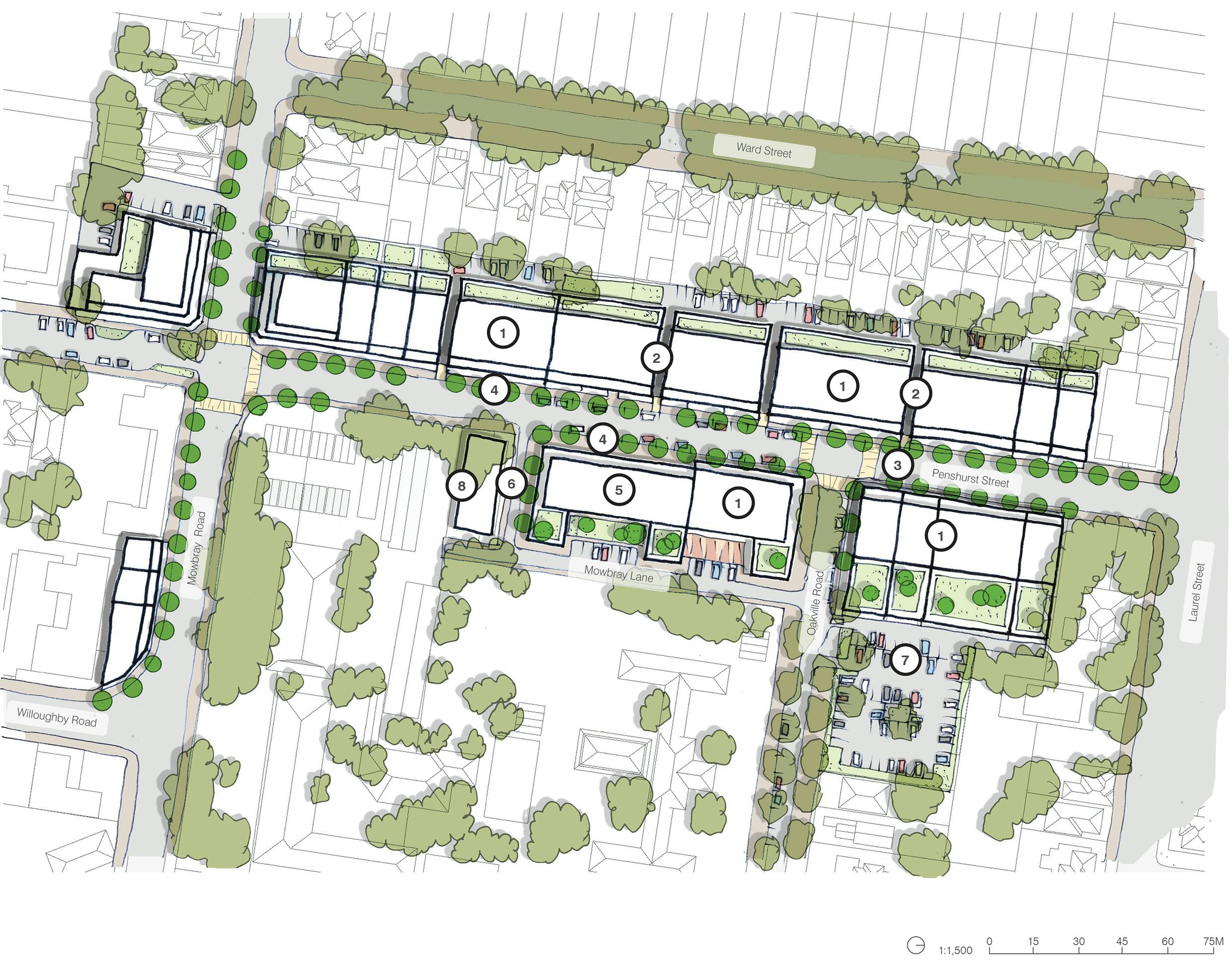 Indicative Penshurst Street Master Plan