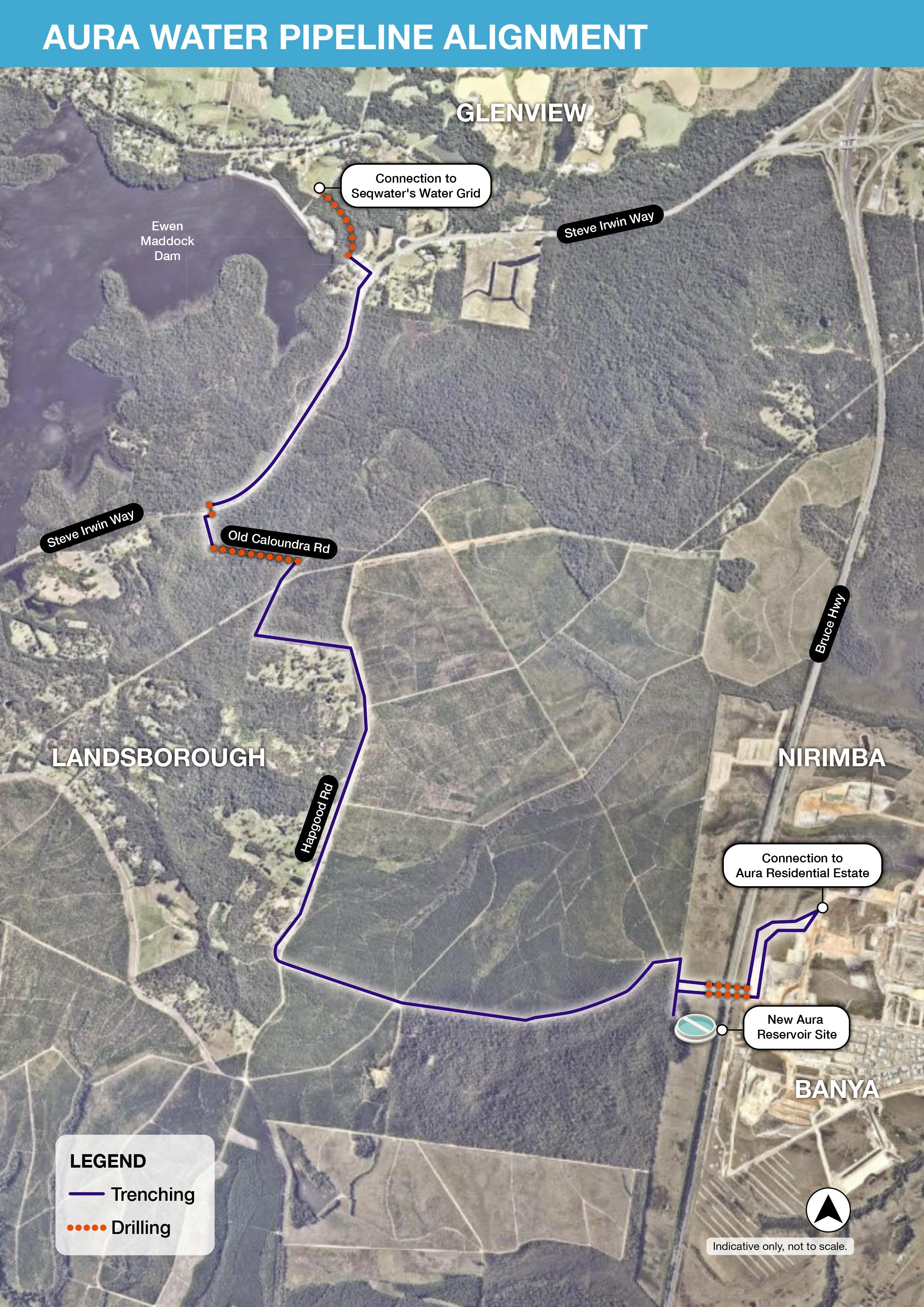 Unitywater Roughness Map Aura Water Project | Community Hub