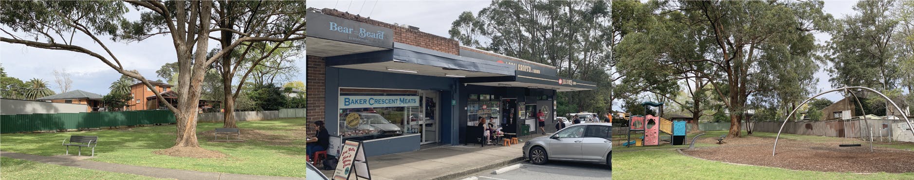 Baker Crescent Shops & McBurney Reserve