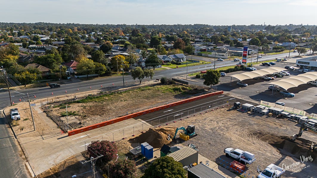 Coles Temp access from Wood St