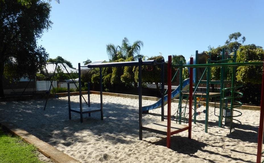 Current play equipment which is due for replacement.