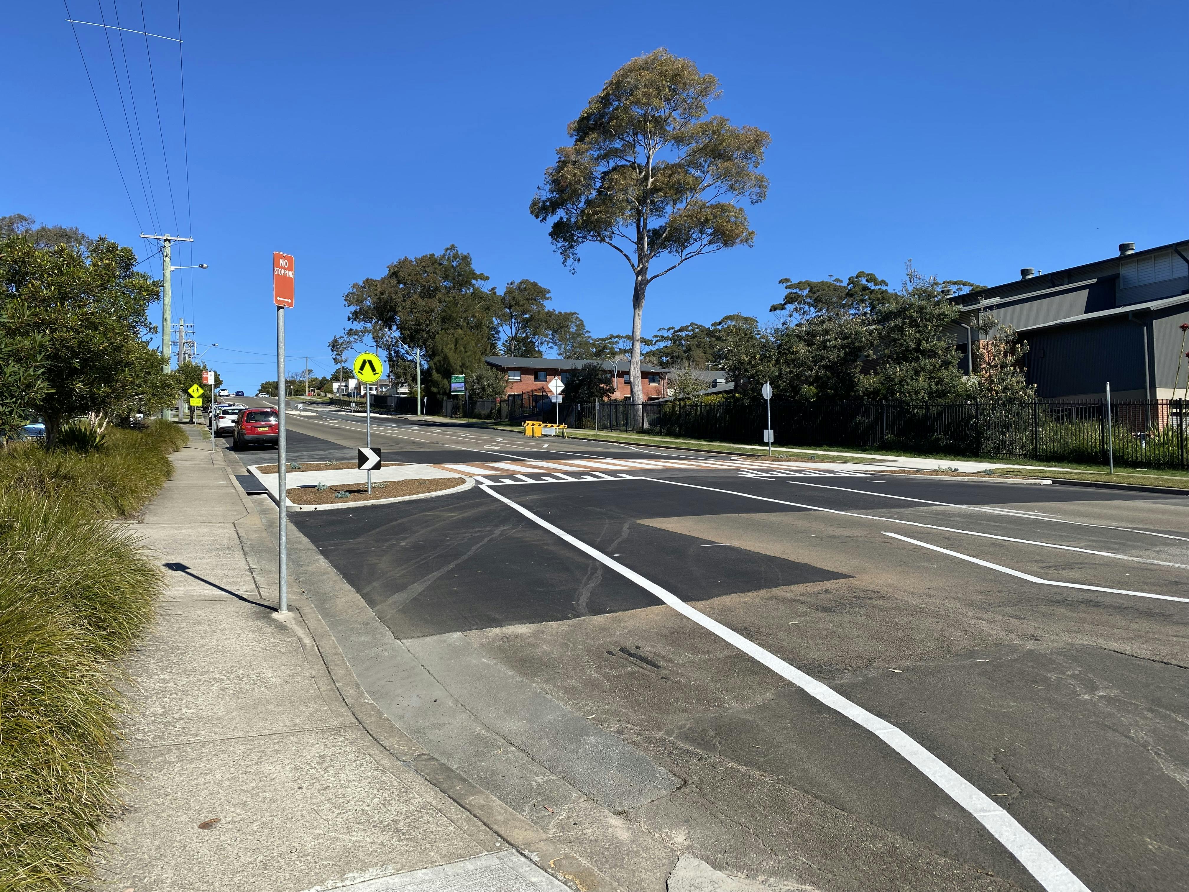 St Vincent Street - Raised Pedestrian Crossing