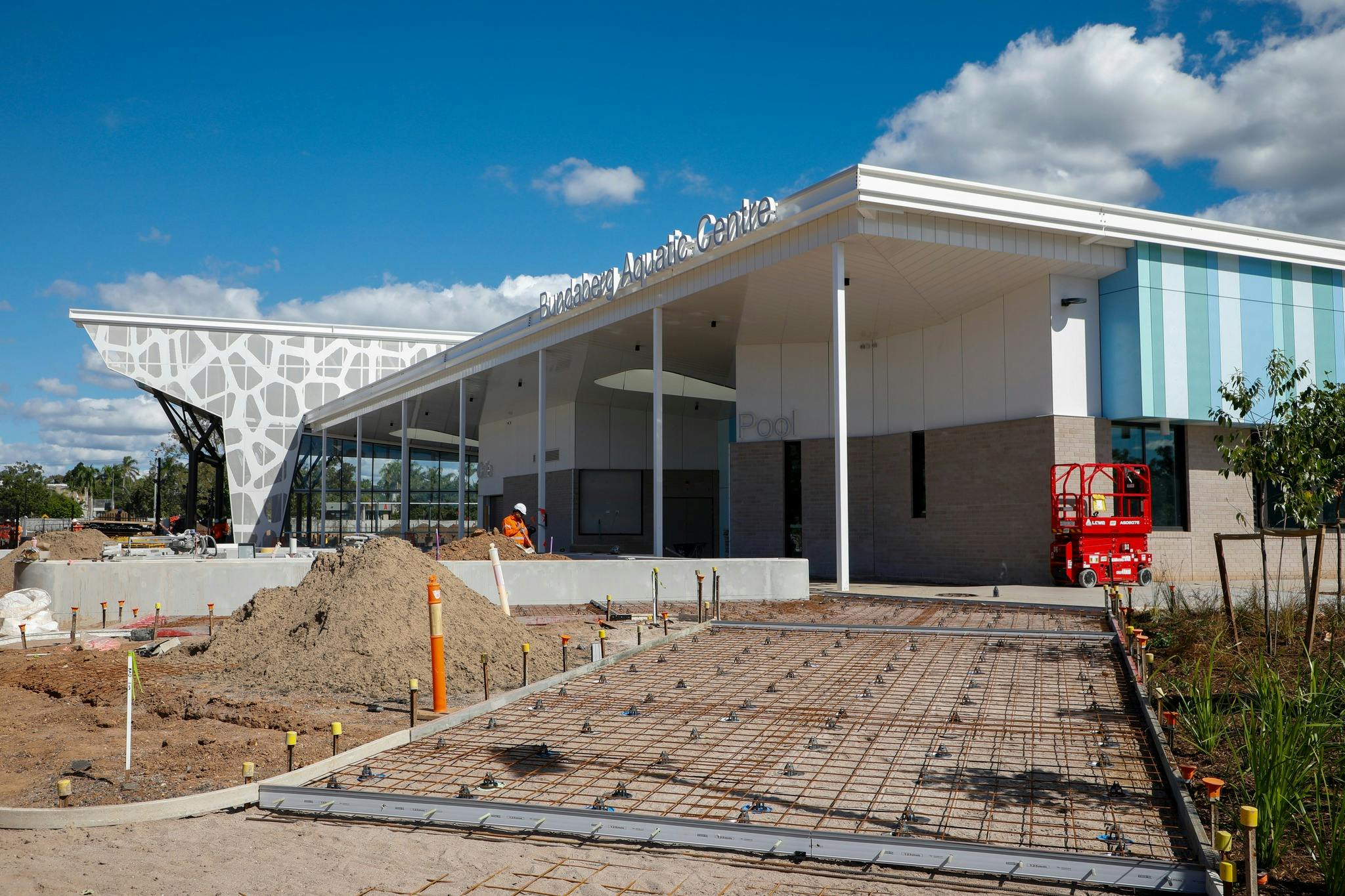 May 2025 project update Bundaberg Aquatic Centre 