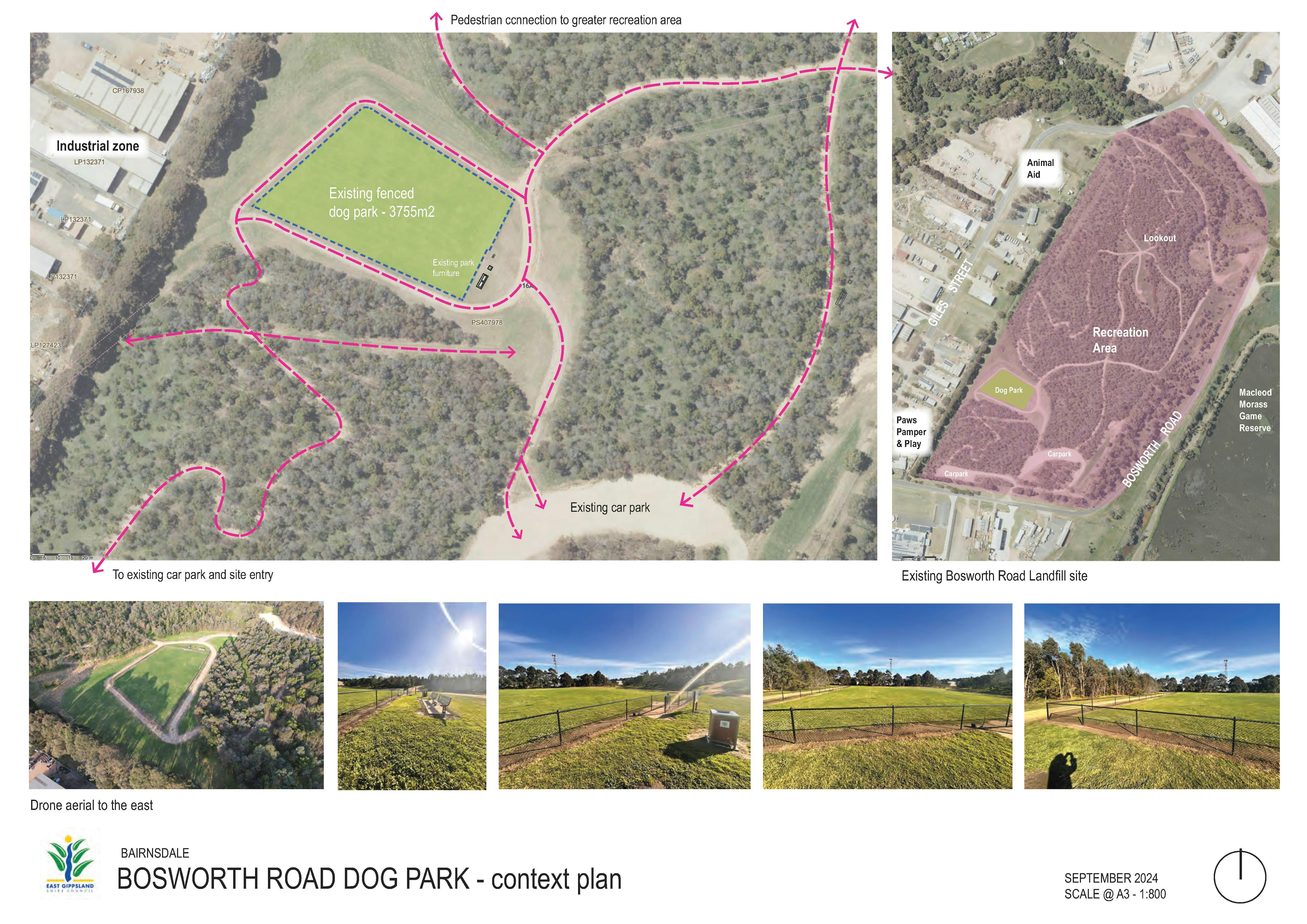 Bosworth Rd dog park design concept - pg1