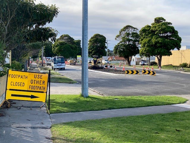 Myer Street - Works Commenced - 24 July 2024