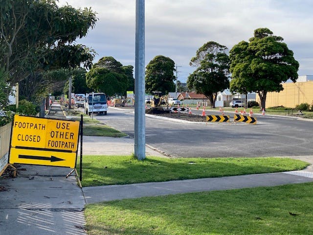 Myer Street - Works Commenced - 24 July 2024 