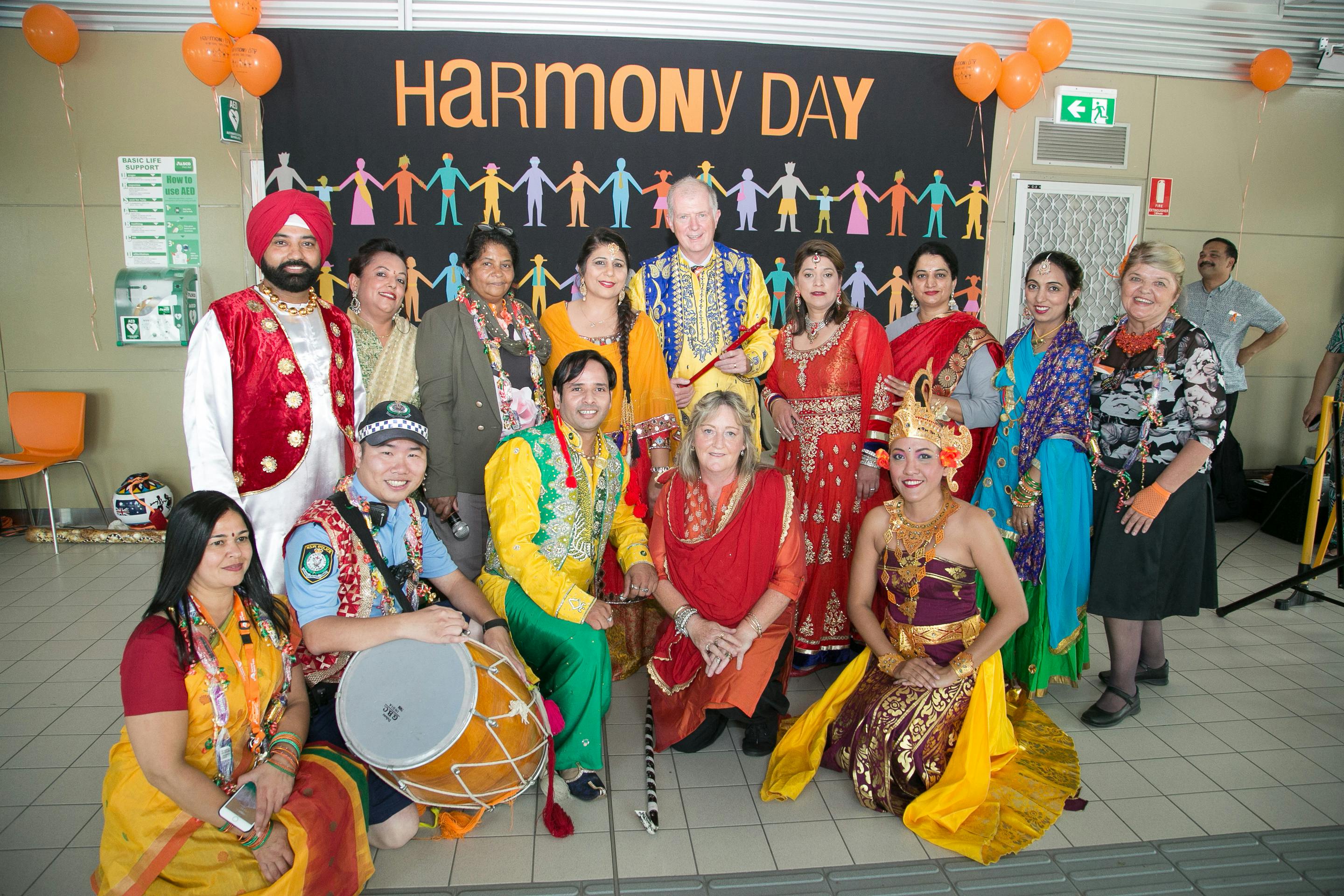 Lidcome Station Celebrates Harmony Day 