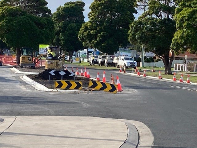 Myer Street - Works Commenced - 24 July 2024