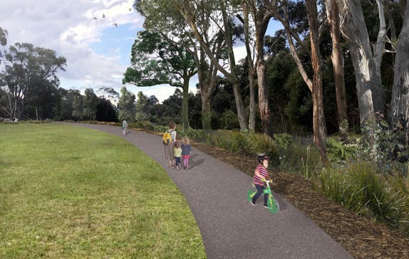 Increasing the riparian zone to protect waterways