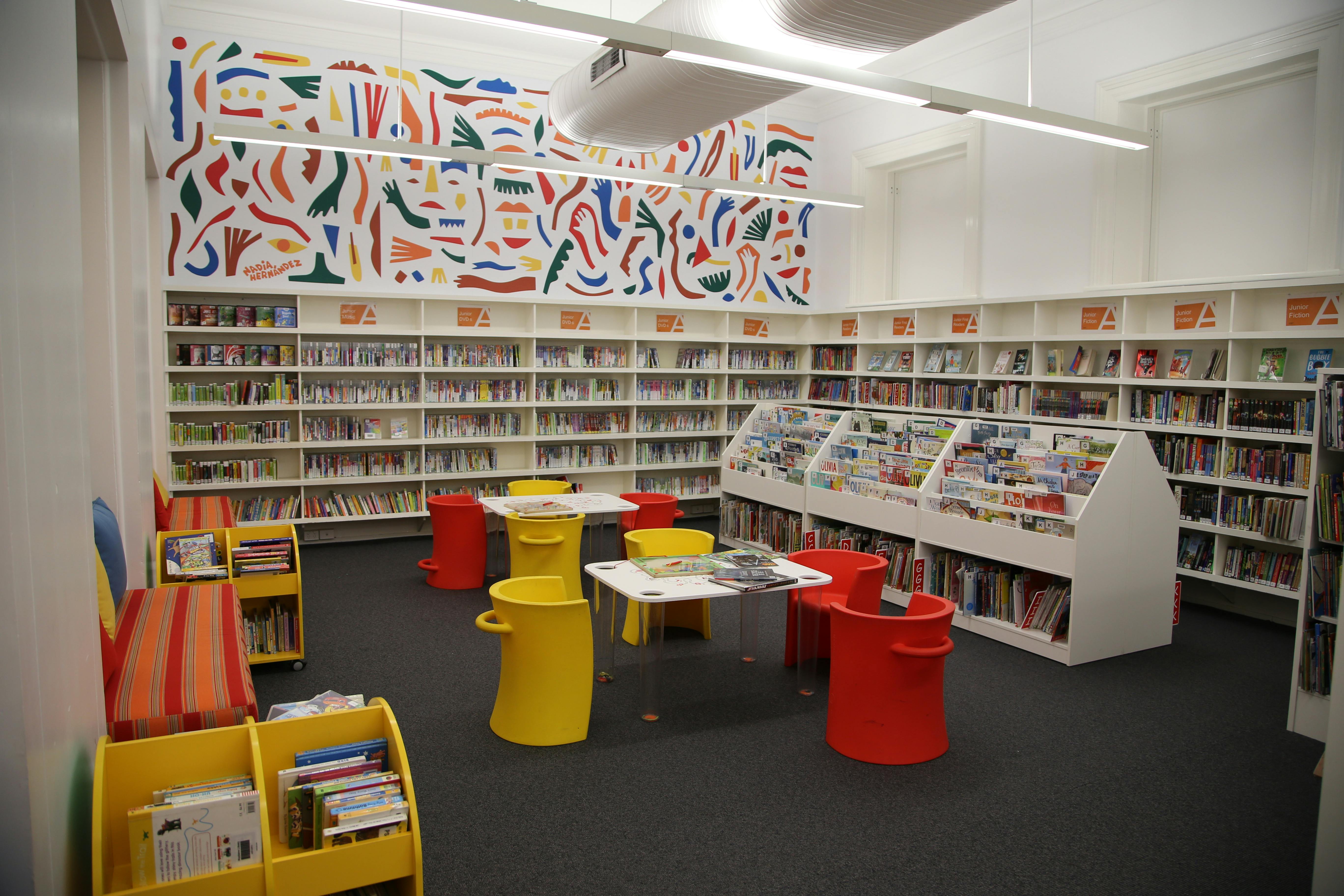 Paddington Library children's area