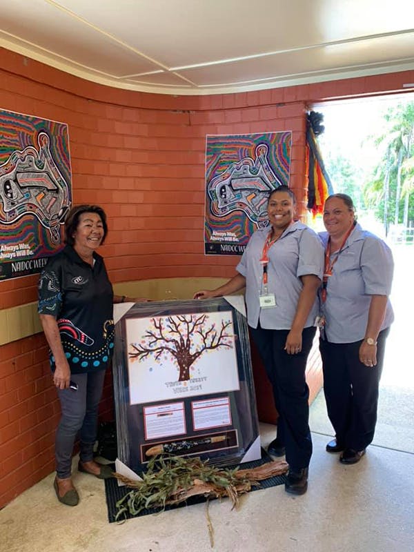 Message sticks at Nambucca Heads