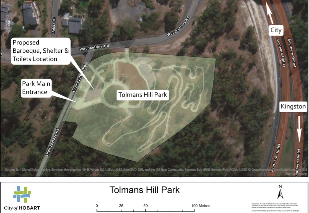 Tolmans Hill Park Location Map.png