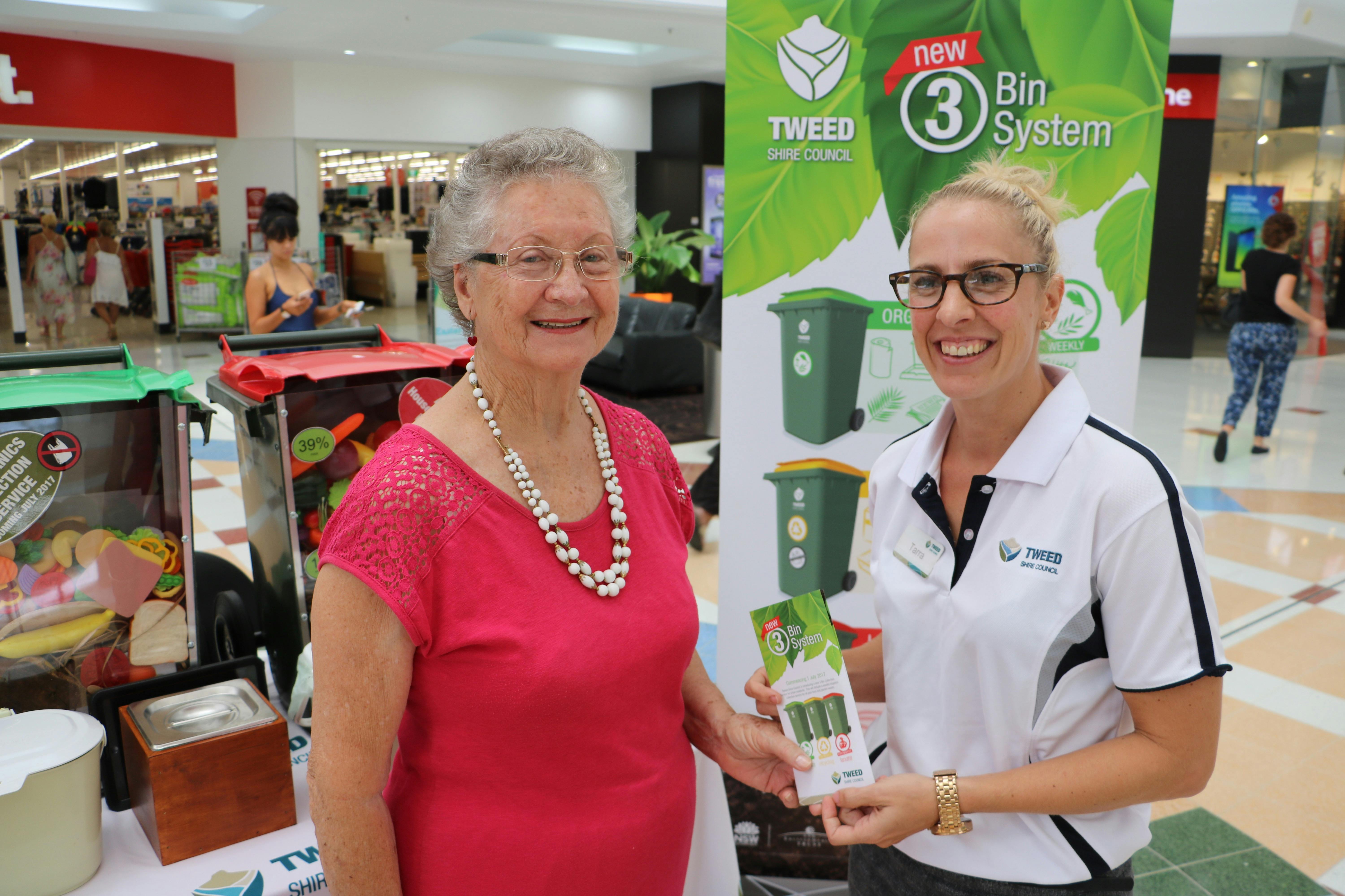 Engaging with the community - 3 bin system roadshow at Tweed City 
