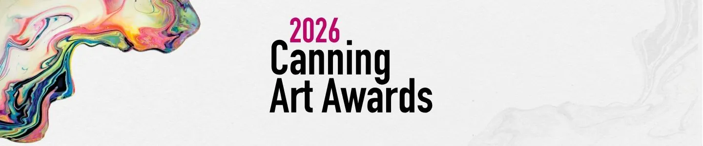2026 Canning Art Awards banner 